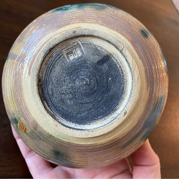 Vintage Handcrafted Ceramic Pottery Bowl - Picture 2 of 5